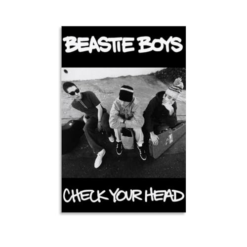 Beastie Boys Poster Check Your Head Album, Musikposter für Schlafzimmer, ästhetische Leinwandkunst, Wanddekoration, 30 x 45 cm von Yeepi