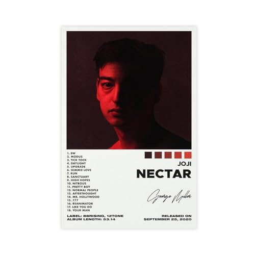 Yeepi Joji-Poster, Nektar-Albumcover, Poster, Leinwand, Poster, Schlafzimmer-Dekor, Sportlandschaft, Büro, Raumdekoration, Geschenk, ungerahmt, 30 x 45 cm von Yeepi