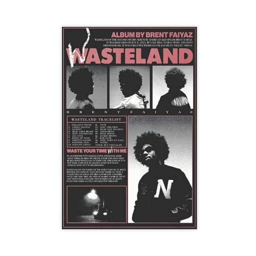 Yeepi Musikposter Brent Poster Faiyaz WASTELAND Album Cover Leinwand Poster Schlafzimmer Dekor Sport Landschaft Büro Zimmer Dekor Geschenk Unframe-Stil 30 x 45 cm Yeepi Musikposter Brent Poster Faiyaz WASTELAND Album Cover Leinwand Poster Schlafzimmer Dekor Sport Landschaft Büro Zimmer Dekor Geschenk Unframe-Stil 30 x 45 cm von Yeepi