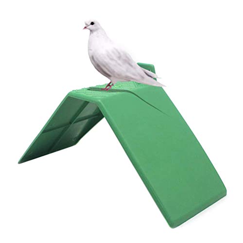 Yeglg 10 Stück Taubenablage, Kunststoff-Sitzstange für Tauben/Tauben/Taubenablage, rutschfest, für Vogelhäuser von Yeglg