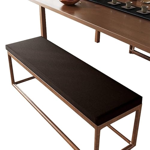 Bankkissen Bankauflage Stuhlkissen für Fensterbank,Waschbar Abnehmbarem Gartenbankauflage Rutschfeste Bankpolster Schaukel Sitzkissen für Outdoor,Gartenmöbel,Terrasse,Drinnen(Dark Brown,95x35cm x5cm T Bankkissen Bankauflage Stuhlkissen für Fensterbank,Waschbar Abnehmbarem Gartenbankauflage Rutschfeste Bankpolster Schaukel Sitzkissen für Outdoor,Gartenmöbel,Terrasse,Drinnen(Dark Brown,95x35cm x5cm T von Yekuhe