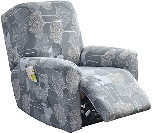 Stretchhusse für Relaxsessel Sesselbezug, 4/6/8-Teilig Sesselschoner Sesselauflage Relax mit Armlehnen Beige/Blau Sessel Überwurf Bezug Hochlehner Relaxsessel Mit Elastischem Boden ( Color : #20 , Siz Stretchhusse für Relaxsessel Sesselbezug, 4/6/8-Teilig Sesselschoner Sesselauflage Relax mit Armlehnen Beige/Blau Sessel Überwurf Bezug Hochlehner Relaxsessel Mit Elastischem Boden ( Color : #20 , Siz von Yekuhe