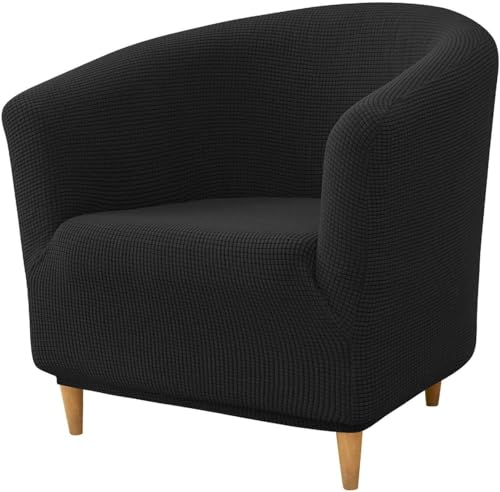 Yekuhe 1 Stück Sesselschoner Sesselüberwurf Sesselhusse Sesselbezug Elastisch Stretch Husse für Cafe Stuhl Sessel (Color : #16) von Yekuhe