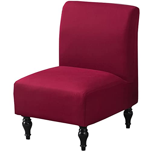 Yekuhe Sesselbezug 1 Sitzer Ohne Armlehnen Stretch Accent Stuhlhussen Stuhlbezug ohne Armlehnen Sesselbezug Stuhlschutz Stuhlbezug (Color : #7, Size : 1PC) von Yekuhe