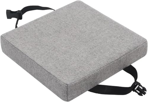 Yekuhe Stuhlkissen mit Bändern, Waschbare Sitzkissen rutschfest, Stuhlauflage Stuhlpolster Sitzkissen, Abnembar Bezug Mit Reißverschluss für Zuhause Büro Küche Esszimmer(Color 10,40x40x8cm Thick) von Yekuhe