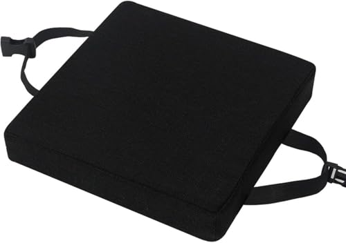 Yekuhe Stuhlkissen mit Bändern, Waschbare Sitzkissen rutschfest, Stuhlauflage Stuhlpolster Sitzkissen, Abnembar Bezug Mit Reißverschluss für Zuhause Büro Küche Esszimmer(Color 7,40x40x8cm Thick) von Yekuhe