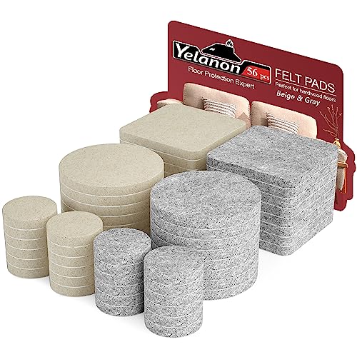 Yelanon Filzgleiter Selbstklebend 56 Stück Filzgleiter Für Stühle Selbstklebender Filz Möbelgleiter Stuhl Filzgleiter Stuhl Filzgleiter Möbelgleiter für Möbelfüße, Beige & Grau Yelanon Filzgleiter Selbstklebend 56 Stück Filzgleiter Für Stühle Selbstklebender Filz Möbelgleiter Stuhl Filzgleiter Stuhl Filzgleiter Möbelgleiter für Möbelfüße, Beige & Grau von Yelanon