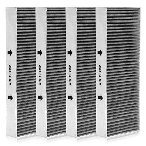 4 Aktivkohlefilter Für Bora Basic BAKFS Und BHU BIU BFIU Umluft Kochfeldabzug Filter Dunstabzugshaube 2x2er Set von Yelid