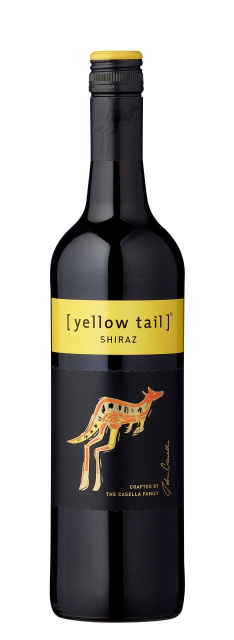 Yellow Tail Rotwein Shiraz halbtrocken Australia 1 x 0,75 L von Yellow Tail