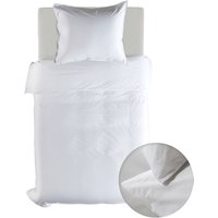 YELLOW Bettwäsche "Suite-Casablanca" 2 Stk. tlg. Uni, 100% Baumwolle ab 135x200 cm. von Yellow