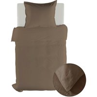 YELLOW Bettwäsche "Suite-Saint-Tropez" 2 Stk. tlg. Bettwäsche aus 55% Leinen und 45% Baumwolle, hochwertiges Perkal von Yellow