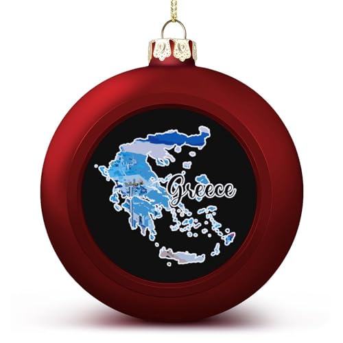 Yelolyio Griechenland Wahrzeichen Weihnachtskugeln Ornamente Weihnachten Griechenland Hängende Kugel Deko für Weihnachtsbäume, Urlaubsparty Neujahr Geschenk Yelolyio Griechenland Wahrzeichen Weihnachtskugeln Ornamente Weihnachten Griechenland Hängende Kugel Deko für Weihnachtsbäume, Urlaubsparty Neujahr Geschenk von Yelolyio