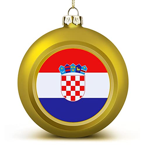 Kroatien Weihnachtskugeln Ornamente Kroatien Nationalflagge Weihnachtsdekorationen Baumkugeln für Urlaub Hochzeit Party Dekoration, Xmas Hängende Kugeln Baumschmuck Kroatien Weihnachtskugeln Ornamente Kroatien Nationalflagge Weihnachtsdekorationen Baumkugeln für Urlaub Hochzeit Party Dekoration, Xmas Hängende Kugeln Baumschmuck von Yelolyio
