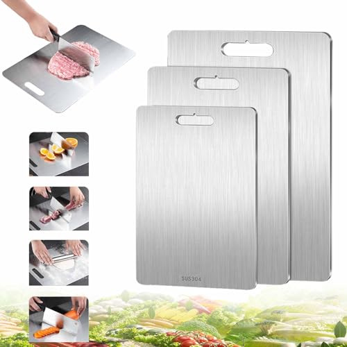 Yamato Titan Schneidebrett - Reines Titanium Chopping Board (28 * 39CM) von Yeluptu