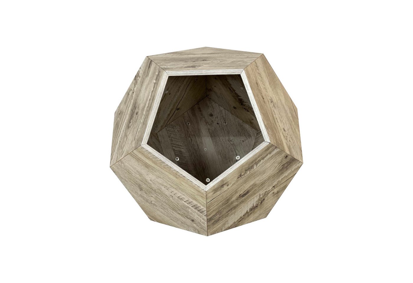 Yemaster Beistelltisch 66 cm Katzenmöbel & Beistelltisch in Antik-Holzoptik, aus MDF (Multifunktional mit Katzenhöhle, Belastbar bis 75 kg, Modernes Design für Katzen und Wohnräume) von Yemaster