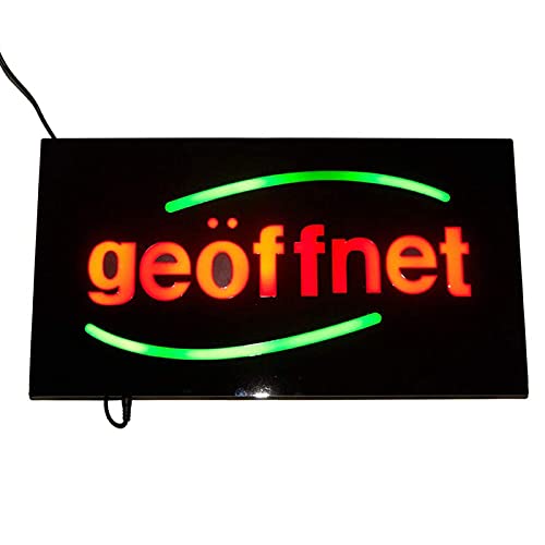 LED Leuchtschild Geöffnet Leuchtreklame Reklameschild LED Display Schild geöffnet Neonlichter Bar Geschäft LED Leuchtreklame Leuchtung Leucht-Schild geöffnet von Yenisai