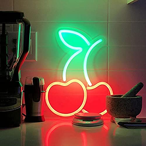 Neonlichter LED Neon Lichter Kirschform Neonlicht Farbkunst Neon Zeichen Leuchtreklame Für Kinderschlafzimmer, Restaurants, Bars, Fast-Food-Shop, Picknick-Partys,Kirschform Neonlichter LED Neon Lichter Kirschform Neonlicht Farbkunst Neon Zeichen Leuchtreklame Für Kinderschlafzimmer, Restaurants, Bars, Fast-Food-Shop, Picknick-Partys,Kirschform von Yenisai