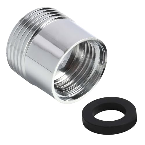 Yenvory Gartenschlauch Messing Adapter, G3/4" auf G1/2" Reduzierung, Gewindeadapter für Wasseranschluss, Waschmaschine & Duschschlauch (1) von Yenvory