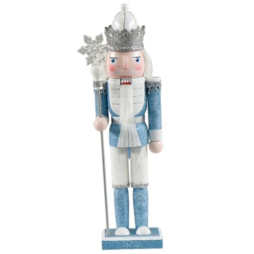 Yeory Nussknacker -Weihnachtsdekor, 12 Zoll Holz Nussknacker Soldat, Style2 Nutcracker Soldier Ornament, Weihnachtsnussknacker -Figuren von Yeory