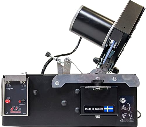 Yerd Profi Kettenschärfgerät Robo-Jolly RJ12 von Tecomec, für 12V Bordnetz, halb-automatischer Kettenschärfer für Sägeketten von Motosägen und Forstmaschinen, Profi-Qualität Made in Sweden von Yerd