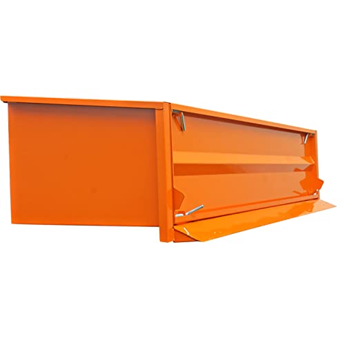 Yerd Transportmulde für Traktor/Heckcontainer/Transportbox/Kippmulde mit Kat 1 Anschluss (100 cm) von Yerd