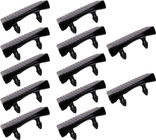 Yerleomit Lattenrost Halter Bett Lattenrost Kappen, 12Stück 65 x 9mm Kunststoff Seitenhalterungen Lattenrost Halterung für Betten Verbindungszubehör von Yerleomit