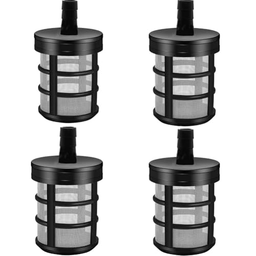 Yerleomit Saugfilter Ansaugfilter 4 Stück Wasserschlauch Filter Schlauch Filter Wasserpumpen Saugfilter Wasserfilter Gartenschlauchfilter für Hochdruckreiniger für Garten von Yerleomit