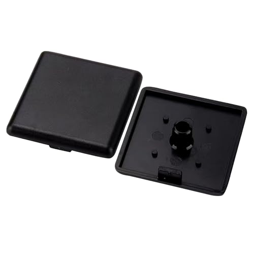 10 Stück Abdeckkappen 40x40mm Schwarz für Aluprofile - Profilabdeckung aus robustem Kunststoff für Kantenschutz und ästhetische Verbesserung 10 Stück Abdeckkappen 40x40mm Schwarz für Aluprofile - Profilabdeckung aus robustem Kunststoff für Kantenschutz und ästhetische Verbesserung von Yerozhui