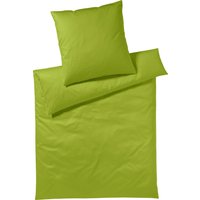 Yes for Bed Bettwäsche "Pure & Simple Uni in Gr. 135x200, 155x220 oder 200x200 cm", Bettwäsche aus Baumwolle, zeitlose Bettwäsche mit seidigem Glanz von Yes For Bed