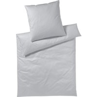 Yes for Bed Bettwäsche "Pure & Simple Uni in Gr. 135x200, 155x220 oder 200x200 cm", (3 tlg.), Bettwäsche aus Baumwolle, zeitlose Bettwäsche mit seidigem Glanz von Yes For Bed