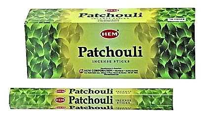 YesMandala Räucherstäbchen Hem - Patchouli - 6 Boxen mit 20 Stäbchen von YesMandala