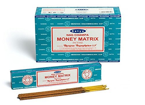 YesMandala Satya Mumbai Räucherstäbchen - Money Matrix - 12 Boxen x 15 g von YesMandala