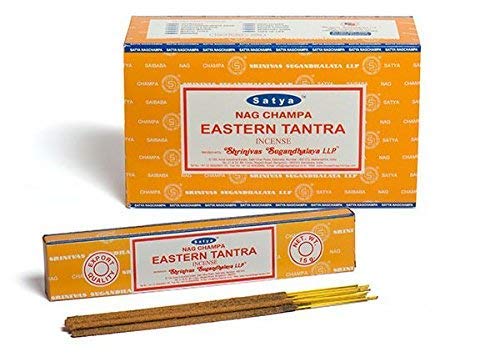 YesMandala Satya Mumbai Räucherstäbchen - Eastern Tantra - 12 Boxen x 15 g von YesMandala