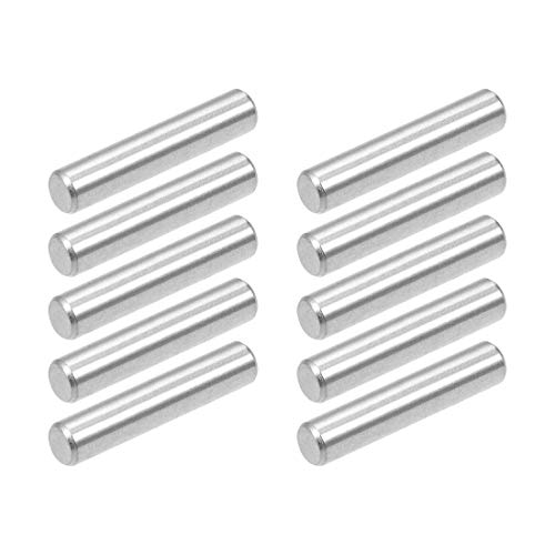 Yesallwas 10 Stück 8mm x 30mm Dübelstifte, Regalstütze, Befestigungselemente, perfekt für die Befestigung der Position einer Komponente, Verbindungskomponenten von Yesallwas