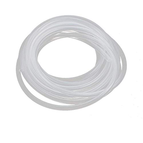 Yesallwas Silikonschlauch 3mm ID x 5mm OD 3 Meter Länge, Schläuche Flexibler Schlauch Klar Wasser Luft Rohre für die Pumpe übertragen von Yesallwas