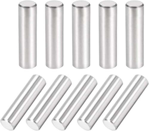 Yesallwas Zylinderstifte aus Edelstahl, 5 mm x 40 mm, 30 Stück, für Schränke und Möbel von Yesallwas