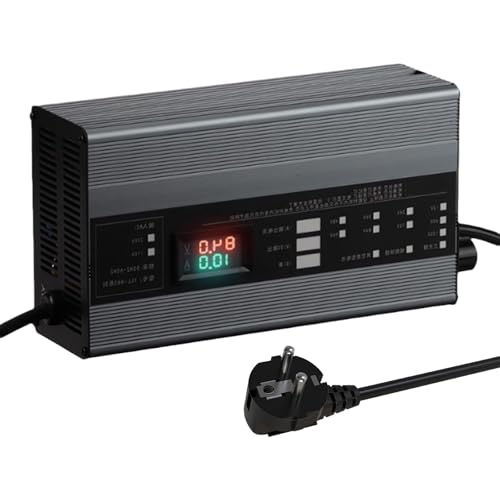 Yesbon 60v 20s lifepo4 73v 20a,G,Lifepo4 Batterieladegerät 20A Li-Ion Akkuladegerät 36V 48V 60V 72V Auto-Motorrad-Elektrofahrzeug-Zellenadapter 13S-24S Mit Trickle-Self-Stop-Funktion von Yesbon