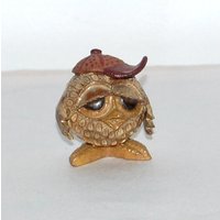 Baseball Capped Owl Von Shirley The Pottery Shop, Penticton, Bc Baseball Capped Owl Von Shirley The Pottery Shop, Penticton, Bc von YesterdayAndTomorrow