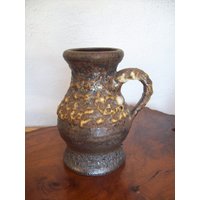 Handarbeit Fat Lava Henkel Vase - 726/16 ~ Ausgezeichneter Zustand von YesterdayAndTomorrow