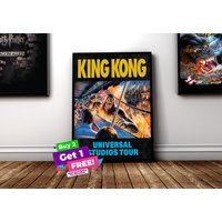 Kong Universal Studios Posterdruck von YetiSprings
