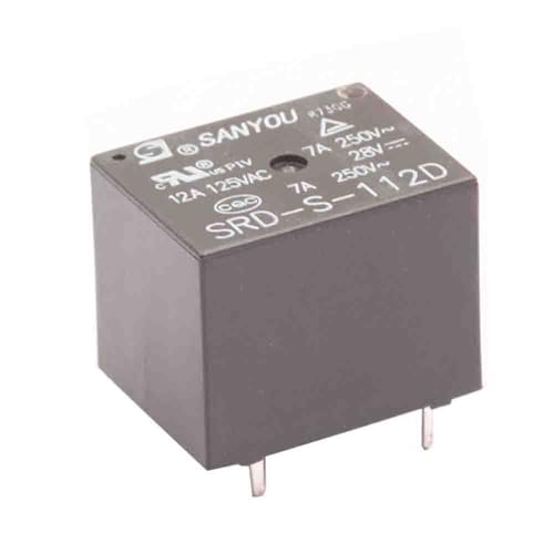 SRD-S-112D versiegeltes Typ-1-poliges Leistungsrelais, 12 V Gleichstrom, 12 A, 125 V Wechselstrom, 10 Stück von Yetibei
