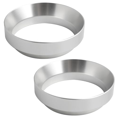 58mm Kaffee Dosierring Dosiertrichter Siebträger Kaffeedosierring Espresso Magnetisch, Passend für 58mm Siebträgermaschinen, Verhindert Verschütten, Kompatibel mit gängigen 58mm Kaffee Dosierring Dosiertrichter Siebträger Kaffeedosierring Espresso Magnetisch, Passend für 58mm Siebträgermaschinen, Verhindert Verschütten, Kompatibel mit gängigen von Yewseas