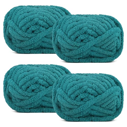 Dicke yarn Zum Handstricken, Diameter 2cm DickeyarnGarn Strickgarn, Dickegarn Zum Häkeln, Dickes Garn Flauschig, DickeyarnFür Decke, Grobstrick Weiches Wollgarn Haustier Bett Sofa von YeyeCyrilze