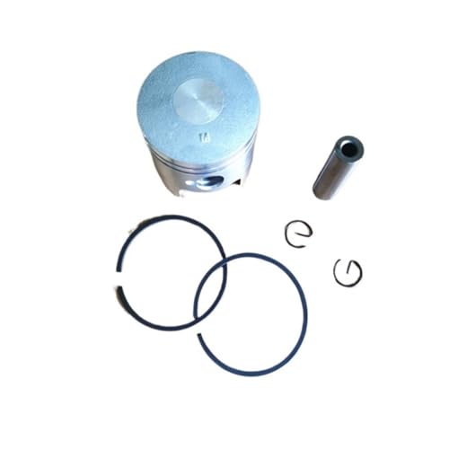 50mm Kolben Kit Fit for EC08 EC208 1E50FW Motor Zylinder Kolben Ringe Pin Clip Assy von YfdUPLs