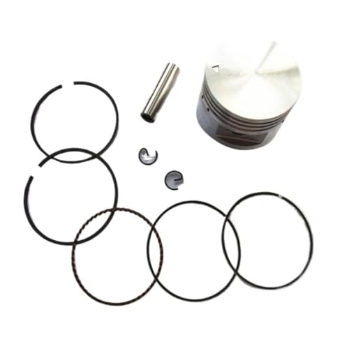 52mm Kolbensatz for G100 G100K2 4-Takt 2.5HP Motor Gerador Pumpe Kolbenringe Stiftclips Montage EX1000 von YfdUPLs
