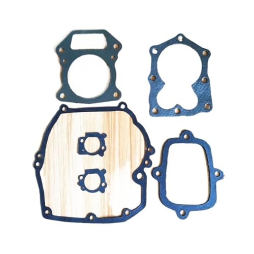 6 stücke Dichtung Fit for 4,0HP 6,5HP Motor Motor Rasenmäher Vergaser Kurbelgehäuse Zylinder Kopf Teile von YfdUPLs