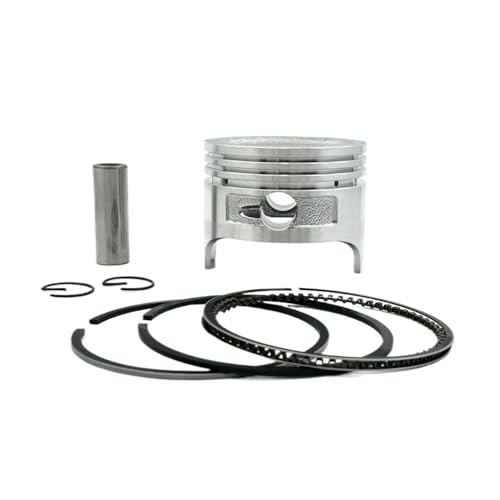 60-mm-Kolbensatz passend for GX120 GX120K1 4-Takt-Motorpumpe Gebläsemäher Zylinderringstiftclip Pumpenbaugruppe Ersatz von YfdUPLs