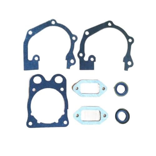 Dichtungssatz 5-teilig 7-teilig Passend for HUS K750 K760 K770 Betontrennschienensäge Kurbelwellenzylinder Ansaugschalldämpfer Öldichtung(7 pcs with Oil Seal) von YfdUPLs