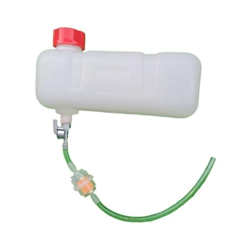 Kraftstofftankbaugruppe mit Hahn passend for 1E40F 1E43F 445F 2-Takt-Kraftstoffmotor 142F 142FB Filterkappe Ventilhahn Hahnpumpenteile(Fuel Tank and Filter) von YfdUPLs