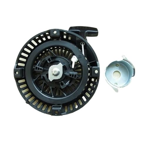 Rückstoßstarter, Kunststoffabdeckung, Metallratsche, passend for EX27 EX30 9.0HP Motor, Zugstarter, Rückspulfeder, Seilgriff(Starter and Cup) von YfdUPLs